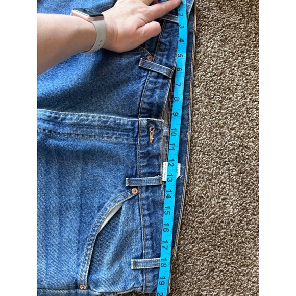 Vintage Levis 517 Orange Tab Jeans Mens 40x34 Made in USA Medium Wash Bootcut - Picture 4 of 14